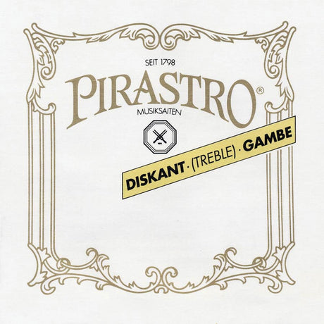 Pirastro P253420 treble-gamba string C-4 18 3/4 , gut core, aluminum