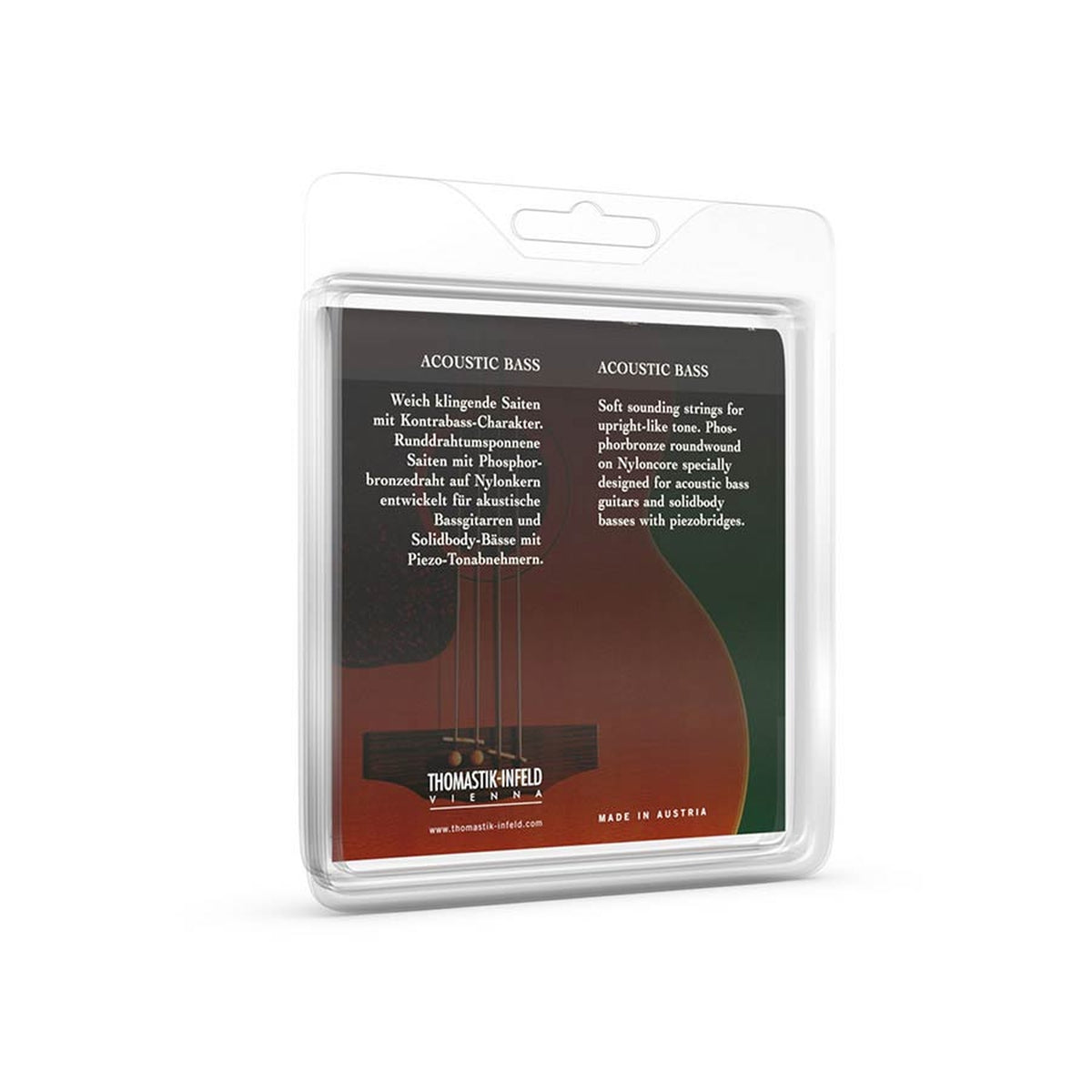 Thomastik Infeld THAB-346 snaren set acoustic 6-snaar bass, phosphor bronze, longscale, 035-041-053-068-086-118