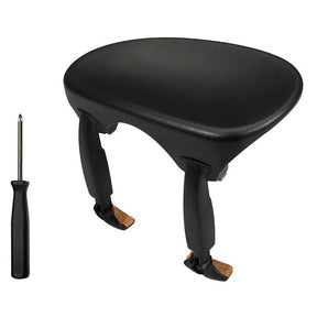 Wittner 253111 violin chinrest center mount, 4/4, with screwdriver