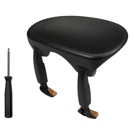 Wittner 253111 violin chinrest center mount, 4/4, with screwdriver