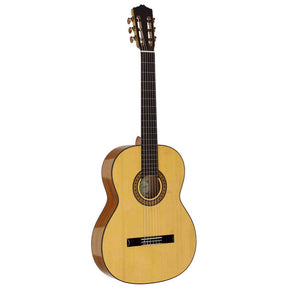 Salvador Cortez CF-55 – Flamenco gitaar met massief spruce bovenblad en sycamore body
