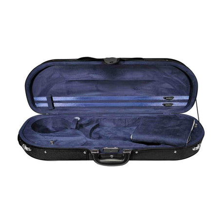 Leonardo VC-1844-BU Student Series vioolkoffer 4/4 D-vorm zwart