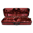 Leonardo VAC-47-RR Pro Series altvioolkoffer oblong verstelbaar rood