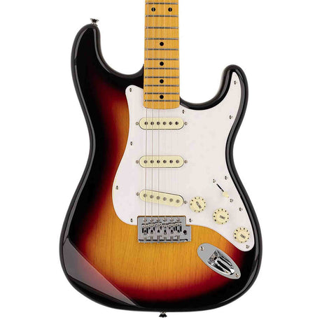 SX SST57-3TS elektrische gitaar – 3 single coils, vintage tremolo, 3-Tone Sunburst + tas