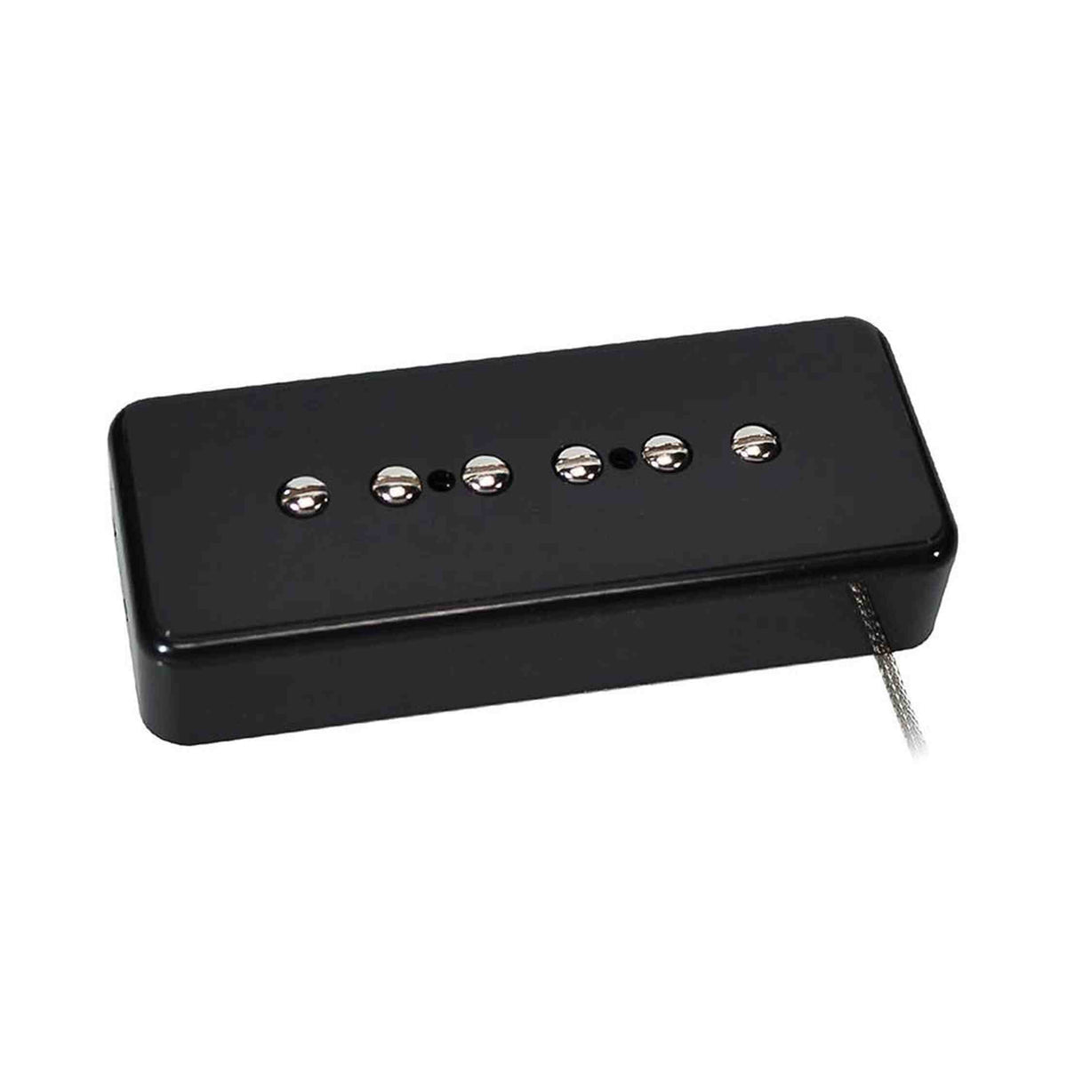 Boston VSB-46-NBK Single Coil Pickup - Alnico 5 bar-magneet, gevlochten afgeschermde bedrading, gewaxte enamel draad