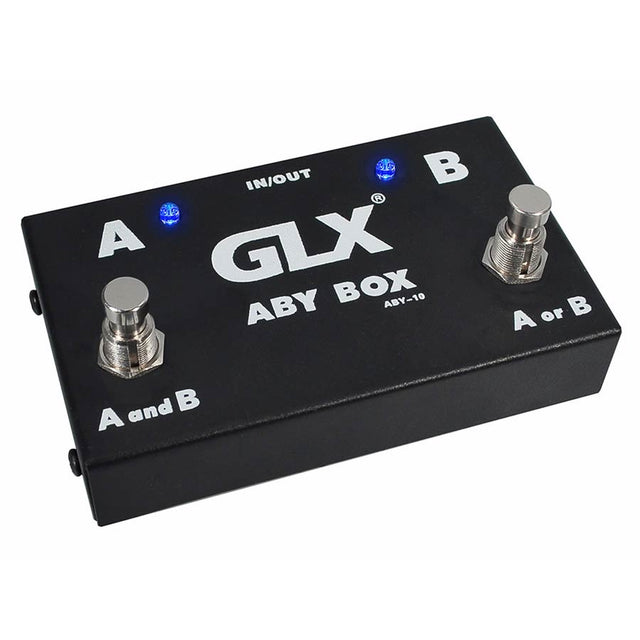GLX ABY-10 ABY switch box, select between 2 sources or 2 outputs