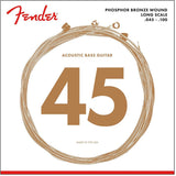 Fender F-8060 snaren set 34" long scale, phosphor bronze wound 045-065-080-100