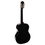 Salvador Cortez CC-22-BK – Klassieke gitaar met massief ceder bovenblad, sapele body en zwarte hoogglans afwerking