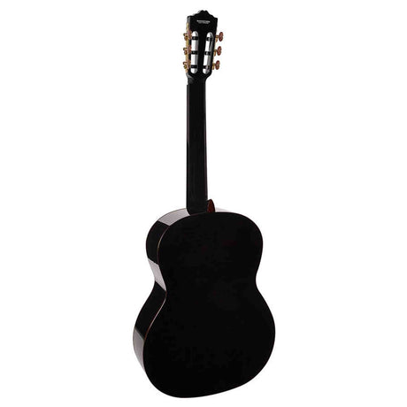 Salvador Cortez CC-22-BK – Klassieke gitaar met massief ceder bovenblad, sapele body en zwarte hoogglans afwerking