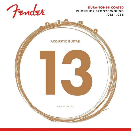 Fender F-880M Dura-Tone akoestische gitaarsnaren Medium 013-056