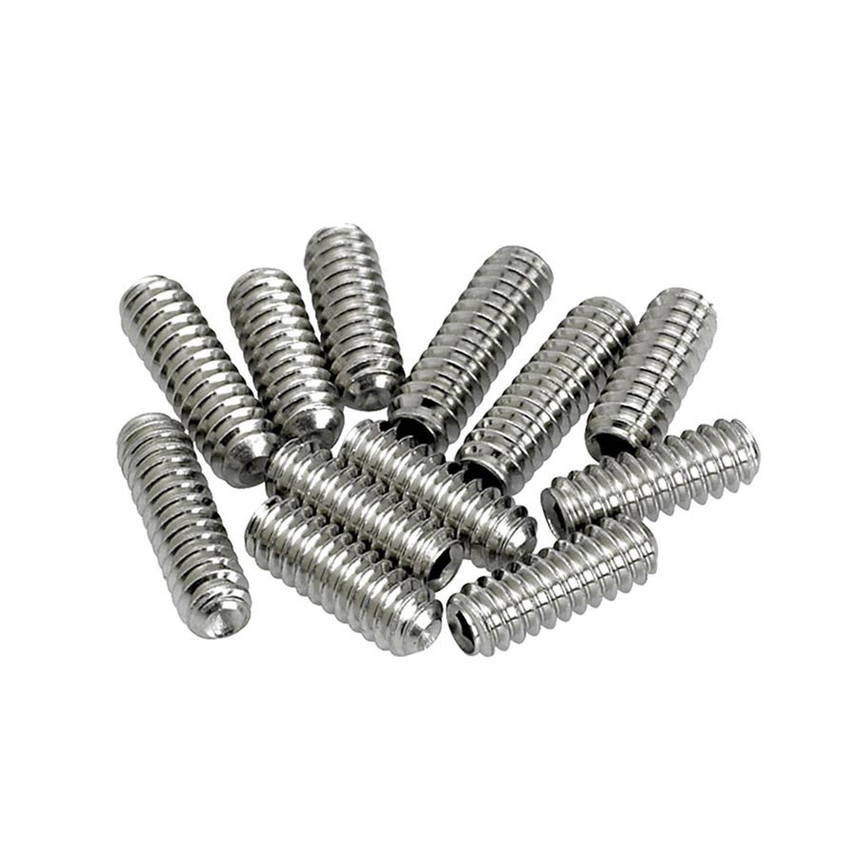 Fender 994928000saddle height screws, American Vintage Series guitars, nikkel, 12 pcs