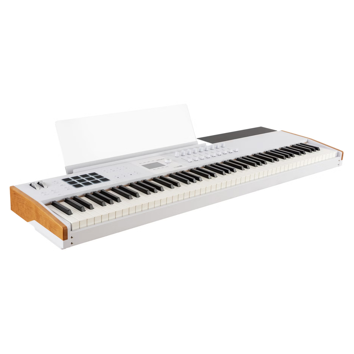 Arturia KeyLab 88 mk3 White – USB/MIDI keyboard 88 hammer-action toetsen en uitgebreide softwarebundel