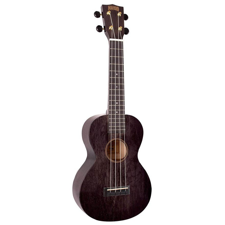Mahalo MH2TBK Hano Series Concert Ukulele Transparant Zwart