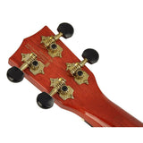 Mahalo MH2TWR Hano Series Concert Ukulele Transparant Wijnrood