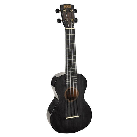 Mahalo MH2WTBK Hano Series Concert Ukulele Transparant Zwart Wide Neck