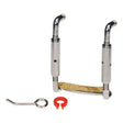 ELS CSV-12 chinrest clamp for violin, 1/2, German quality