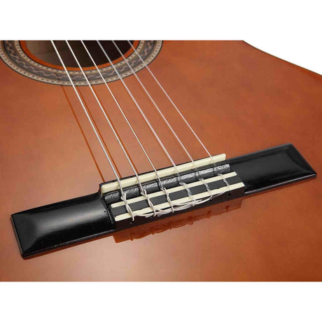 Valencia VC104K klassieke gitaar pakket: 4/4 gitaar met gigbag en clip tuner