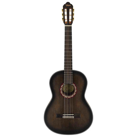 Valencia VC404HSB klassieke gitaar – Sitka Spruce top, mahonie body, inclusief stemapparaat, standaard en tas