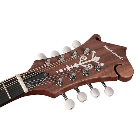 Richwood RMF-80-NT F-Style Mandoline – Massief Sparren & Mahonie, Naturel Satijn