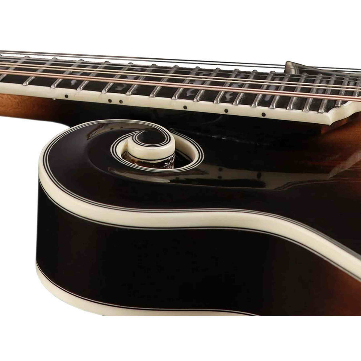 Richwood RMF-100-VS F-Style Mandoline – Massief Sparren & Esdoorn, Vintage Sunburst Hoogglans
