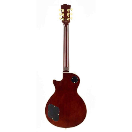 SX EH3D-DS elektrische gitaar – LP Custom stijl, 2 humbuckers, mahonie/esdoorn, Desert Sunburst
