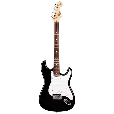 SX ED1/BK elektrische gitaar – 3 single coil pickups, vintage tremolo, zwart + tas