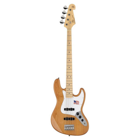 SX SJB/ALD/NA ALD Series J-Style Elektrische Basgitaar Naturel