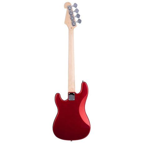 SX BD2/CAR Standard Series P-Style Elektrische Basgitaar Candy Apple Red