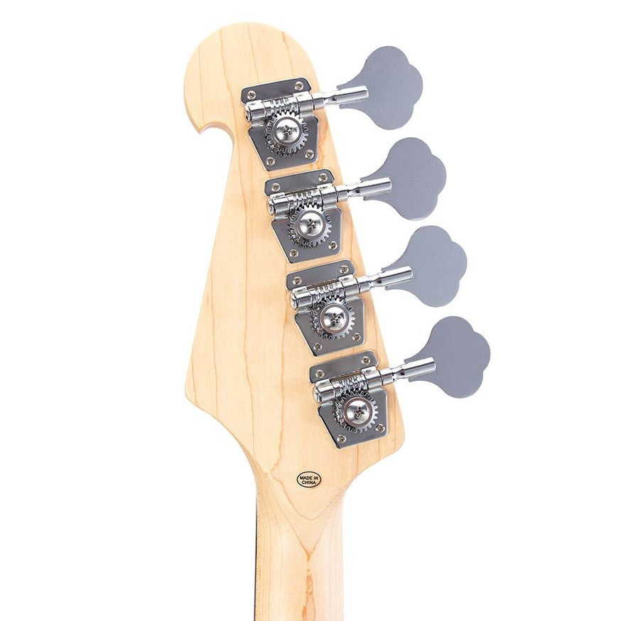 SX BD2/CAR Standard Series P-Style Elektrische Basgitaar Candy Apple Red
