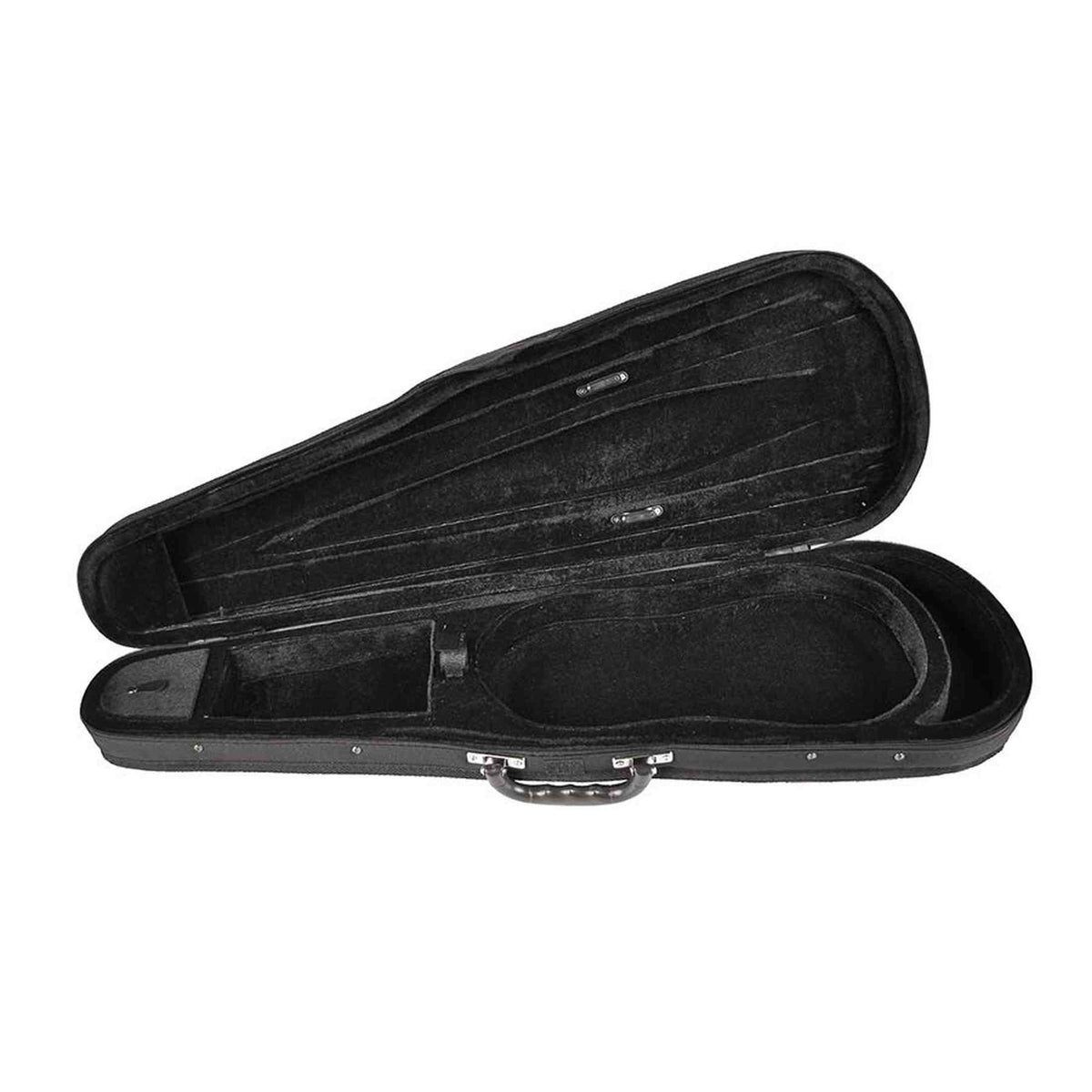 Leonardo VC-1244-BK Elementary Series vioolkoffer 4/4 shaped zwart
