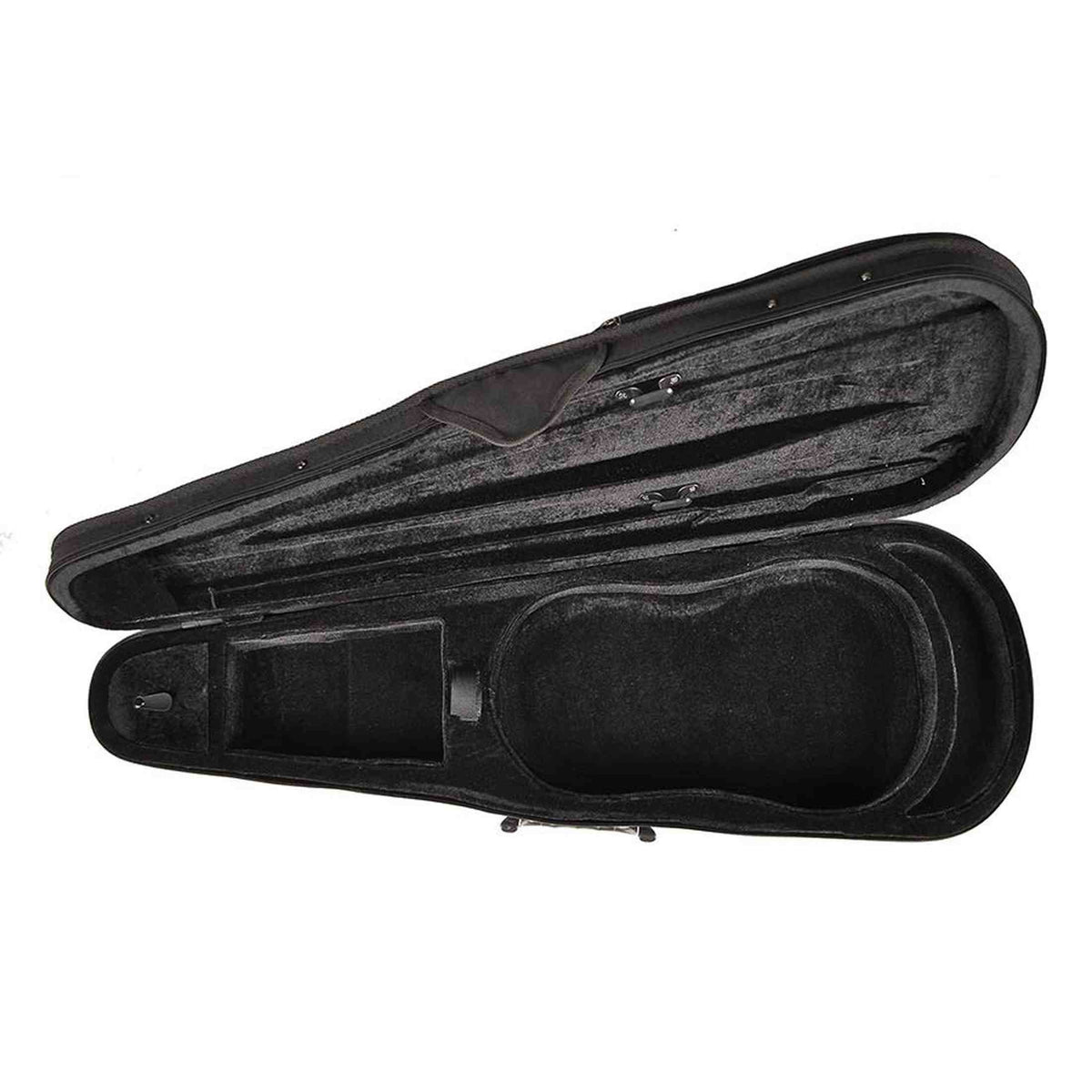 Leonardo VC-1244-BK Elementary Series vioolkoffer 4/4 shaped zwart