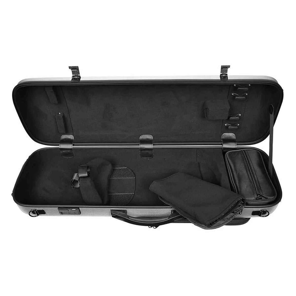 Leonardo VC-50-SL Student Series vioolkoffer rechthoekig 4/4 zilver