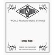 Rotosound RBL100 .100 snaar for elektrisch bass, nickel plated steel wound