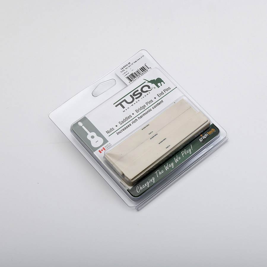Graph Tech LQ-9332-10 TUSQ® Acoustic Saddle Blanks 10-pack 101,60 x 2,39 x 12,70 mm