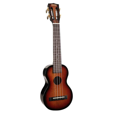 Mahalo MJ1CS3TS Java Series Sopraan Ukulele met Concert Scale Nek 3-Tone Sunburst