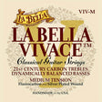 La Bella L-VIV-M snaren set classic, fluorcarbon trebles & silverplated basses, medium tension