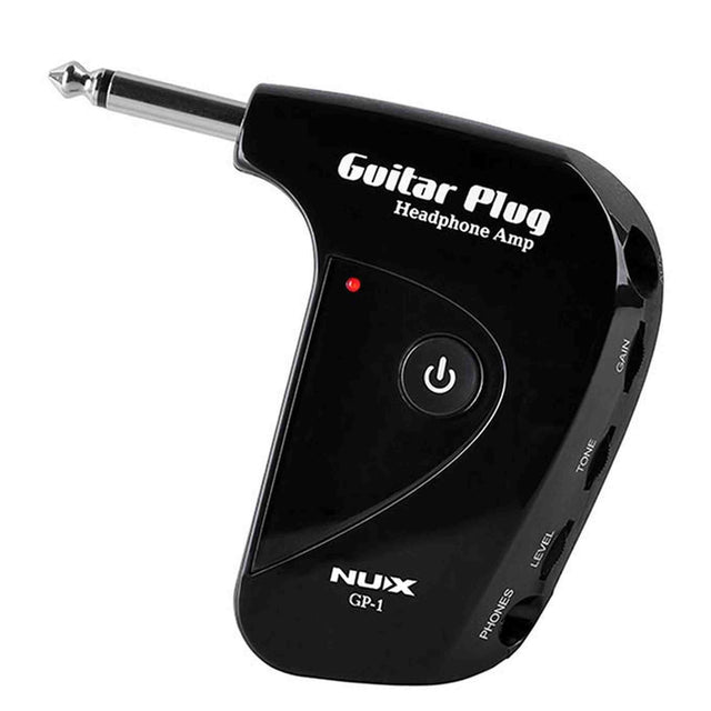 NUX GP-1 Gitaarplug hoofdtelefoonversterker met Aux-in en British Rock distortion