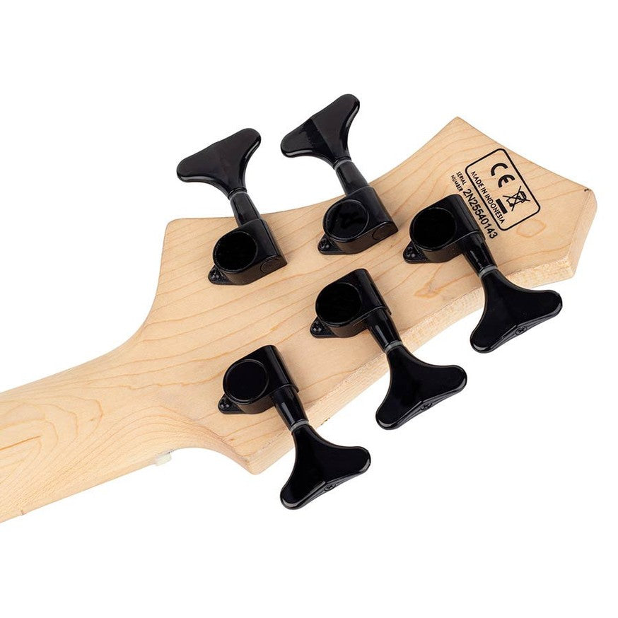 Sire M2+ 5/TBL Marcus Miller 5-Snarige Basgitaar Transparent Blue