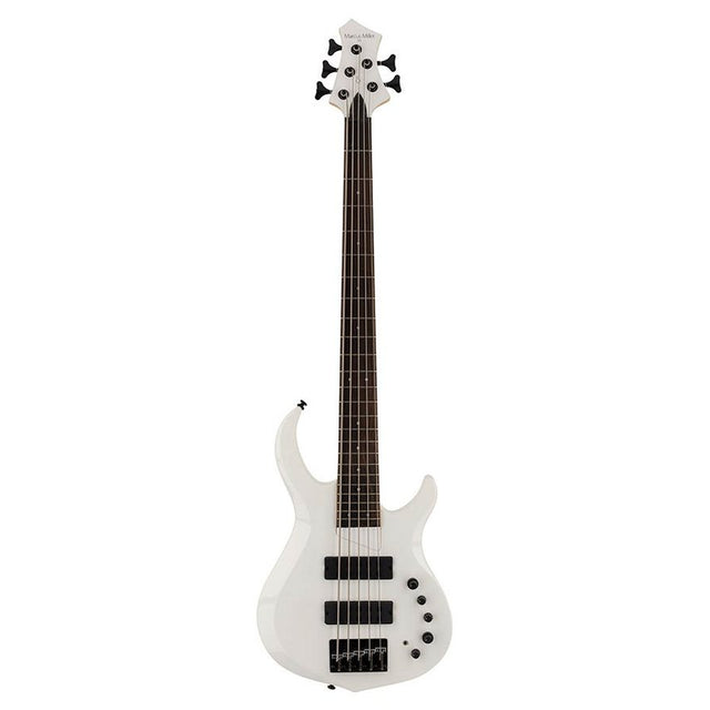 Sire M2+ 5/WHP Marcus Miller 5-Snarige Basgitaar White Pearl