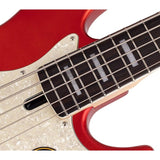 Sire V7+ A5/BMR Marcus Miller 2nd Gen 5-snarige Bright Metallic Red basgitaar