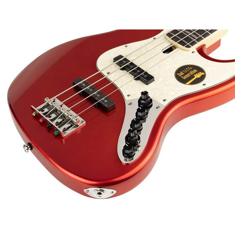 Sire V7+ A5/BMR Marcus Miller 2nd Gen 5-snarige Bright Metallic Red basgitaar