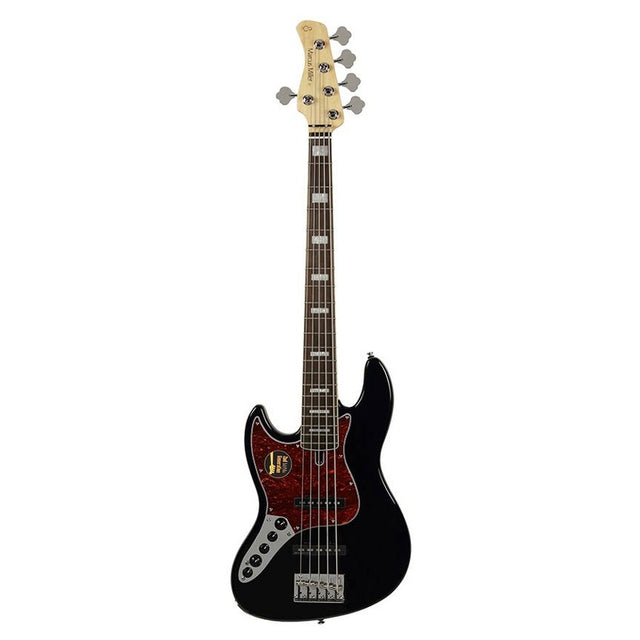 Sire V7+ A5L/BK Marcus Miller 2nd Gen linkshandige 5-snarige Black basgitaar