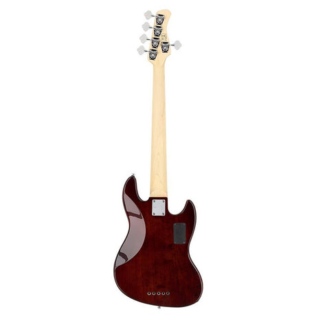 Sire V7+ A5L/TS Marcus Miller 2nd Gen linkshandige 5-snarige Tobacco Sunburst basgitaar