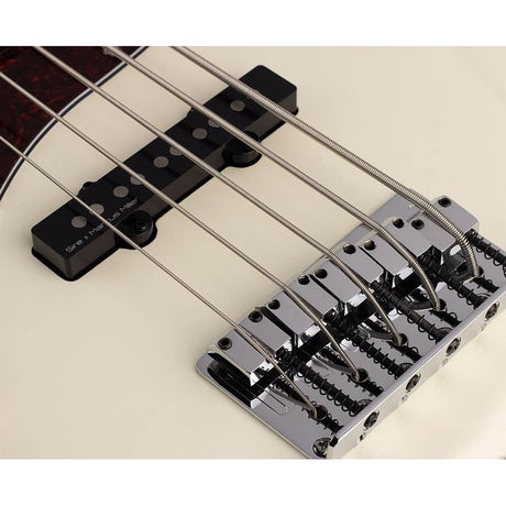 Sire V7+ A5L/AWH Marcus Miller 2nd Gen linkshandige 5-snarige Antique White basgitaar