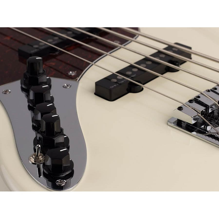Sire V7+ A5L/AWH Marcus Miller 2nd Gen linkshandige 5-snarige Antique White basgitaar