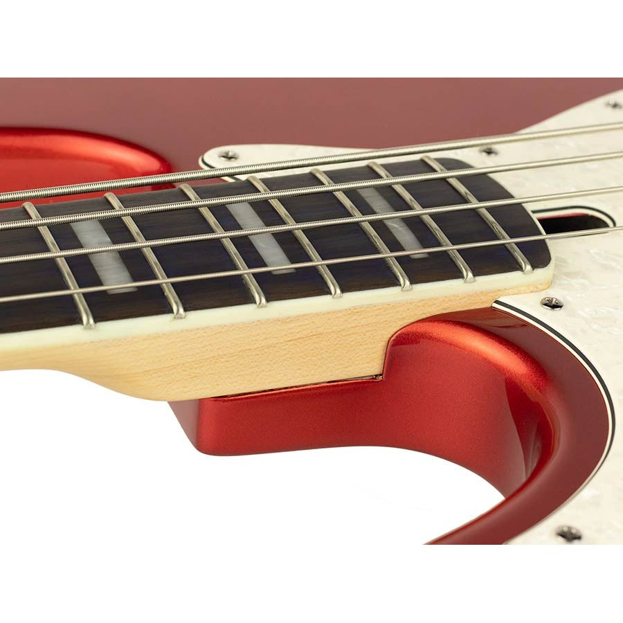 Sire V7+ A5L/BMR Marcus Miller 2nd Gen 5-snarige linkshandige basgitaar Bright Metallic Red