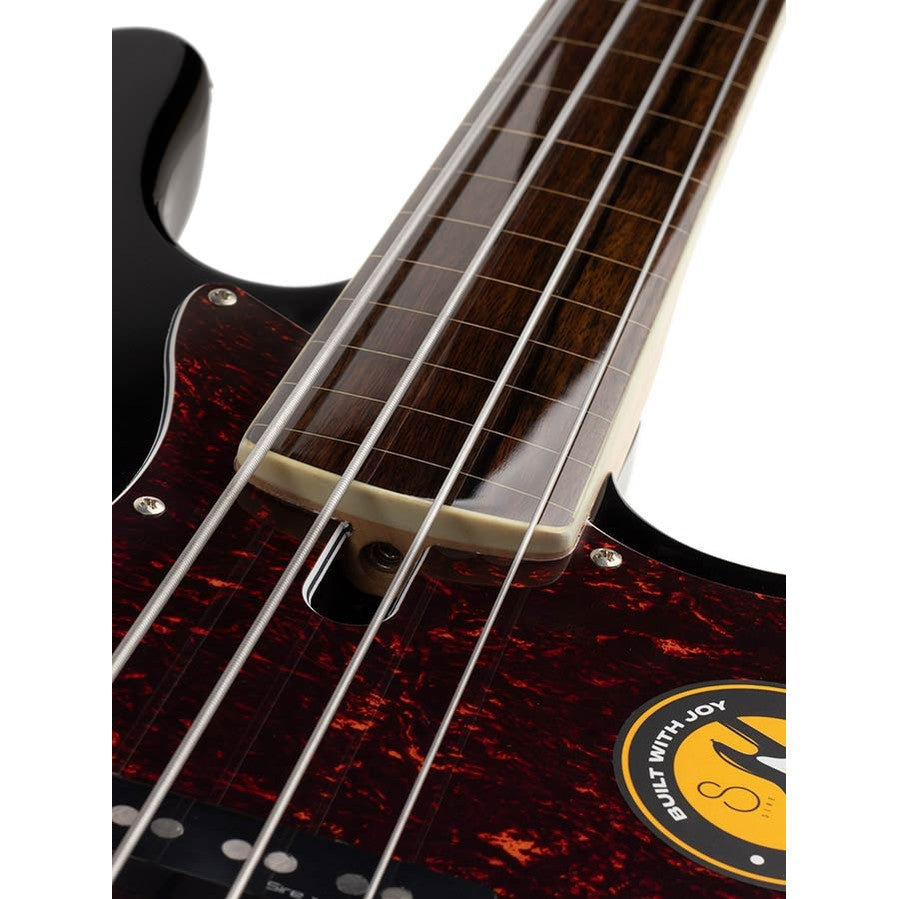 Sire V7+ A4F/BK Marcus Miller 2nd Gen fretless 4-snarige basgitaar Black
