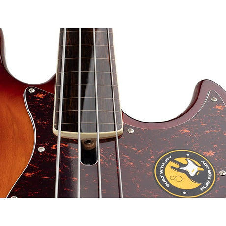 Sire V7+ A4F/TS Marcus Miller 2nd Gen fretless 4-snarige basgitaar Tobacco Sunburst