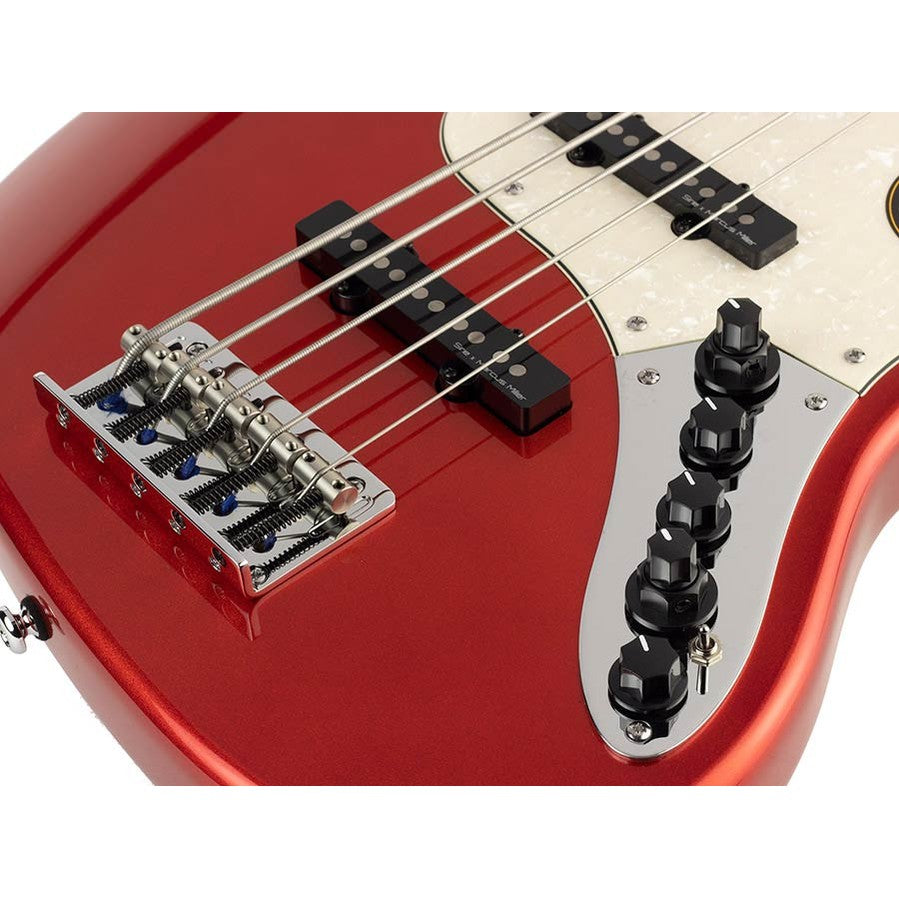 Sire V7+ A5F/BMR Marcus Miller 2nd Gen fretless 5-snarige basgitaar Bright Metallic Red
