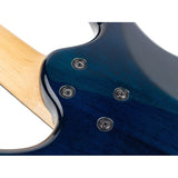 Sire M7+ A4/TBL Marcus Miller 4-Snarige Basgitaar Transparent Blue